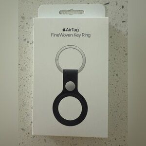 Apple FineWoven Key Ring - Black